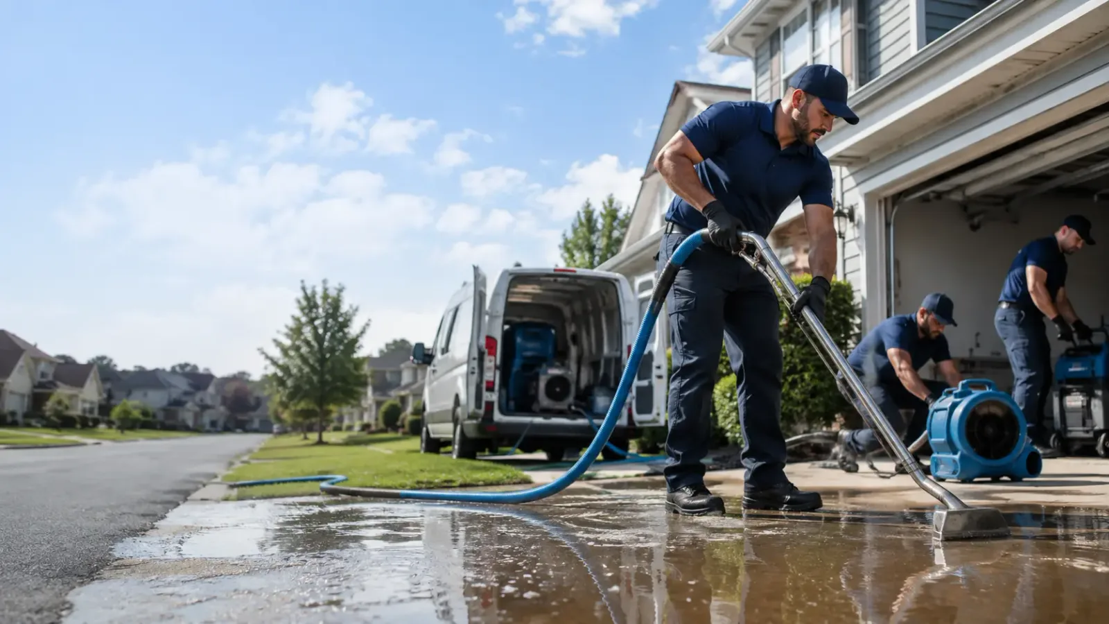 Flood Damage Restoration in Union City, MI